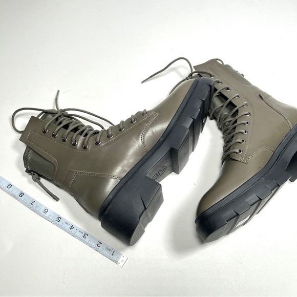 ASH Maddox Leather Combat Boots - Picture 11 of 13